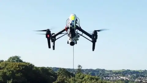 BBC police drone