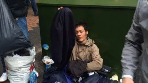 Helping the Homeless in Birmingham  Kane Walker