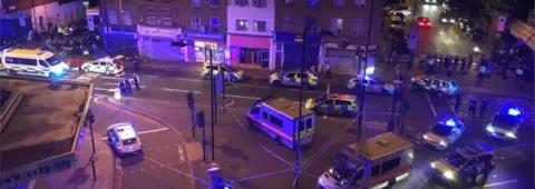 Reuters Police near Finsbury Park Mosque