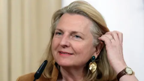 Getty Images Karin Kneissl, 12 Mar 19