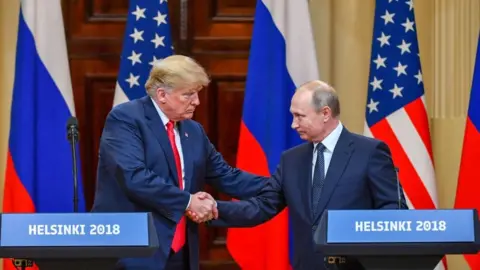 Getty Images Donald Trump and Vladimir Putin