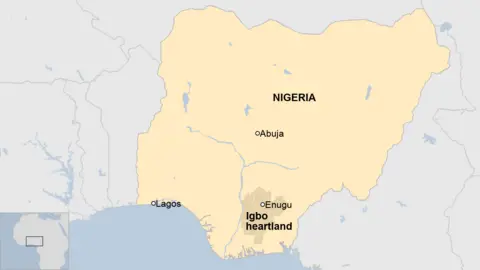 Map of Nigeria