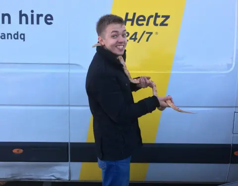 Scottish SPCA Mushu the snake