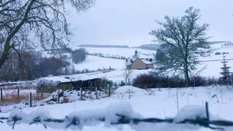 Tyke/BBC Weather Watchers Auchleven in Aberdeenshire