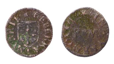 Andrew Williams/Norfolk County Council Rebecca Murril trading token found at Filby, Norfolk