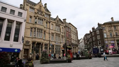 BBC Market Place; Durham city centre