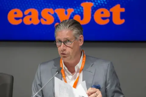 Getty Images Easyjet boss, Johan Lundgren