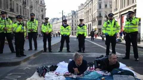 EPA Met Police officers