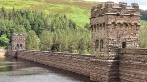 Derwent Reservoir in Derbyshire