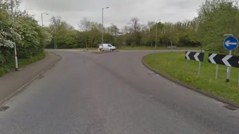 Google Roundabout on Northern Way in Daventry