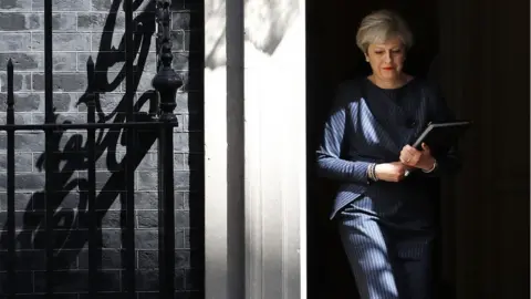 Getty Images Theresa May