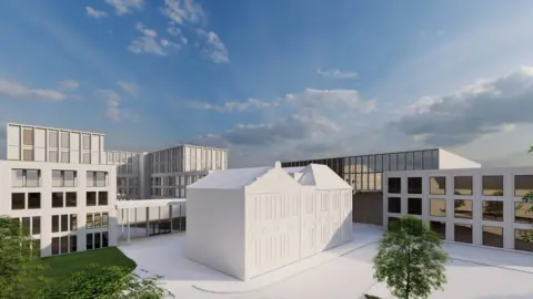 South Tyneside Council Impression of the new college in Barrington Street