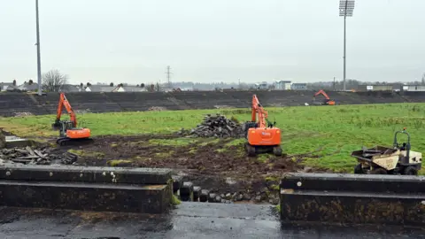 Pacemaker Diggers at Casement Park