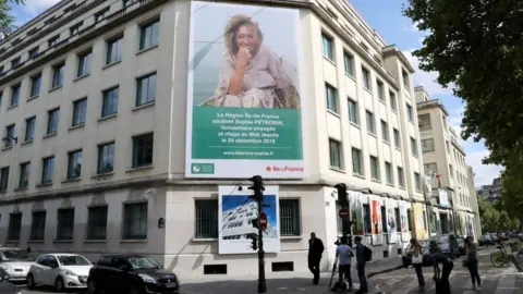 Reuters Campaign poster from 2018 for release of Sophie Pétronin