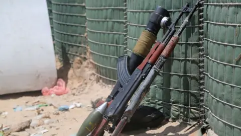 Getty Images Gun in Somalia