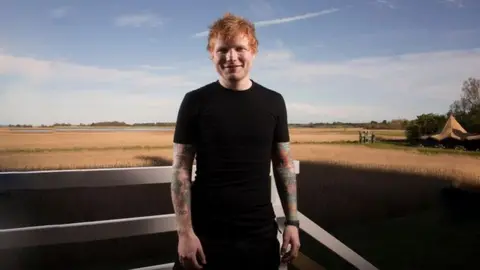 BBC/Jamie Simmonds Ed Sheeran