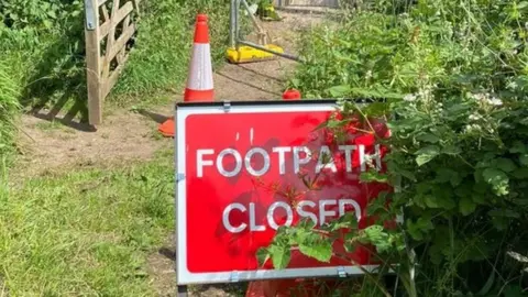 Ramblers Cymru Footpath - location unknown