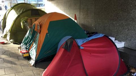 Coronavirus: Thousands Of Homeless Still In Temporary Shelter - BBC News