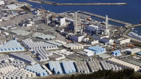 Reuters Fukushima nuclear plant in February 2021