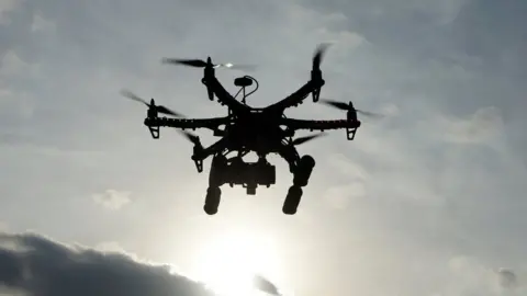 Getty Images A drone