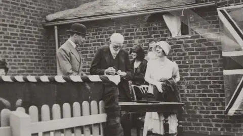 Friends of the Stockton & Darlington Railway Duke and Duchess of York at plaque unveiling