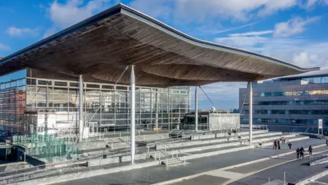 PA Media Senedd