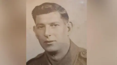 Ministry of Defence  A picture of a young Pte Henry Moon, of Filey in North Yorkshire