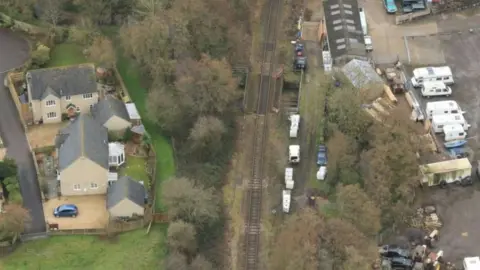 Network Rail Rail bridge upgrade works