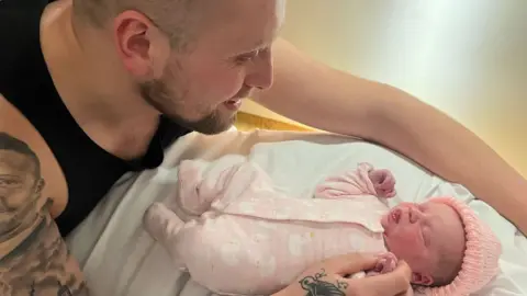 Daniel Hunkin Daniel Hunkin and daughter Honey