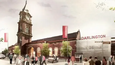Darlington Council Artist's impression
