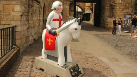 Richard Croft/Geograph The Battle of Lincoln Knight