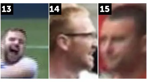 Police Scotland Men police want to speak to in relation to incidents at Rugby Park