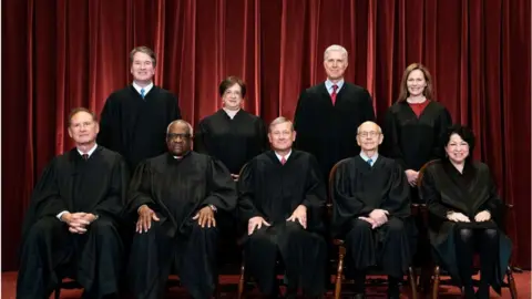 Getty Images The nine justices of the US Supreme Court