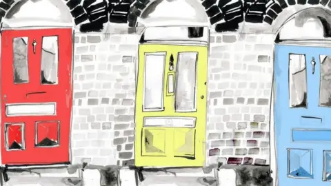 BBC Front doors illustration