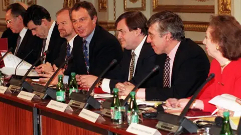 PA Media Labour cabinet in1998