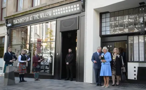 WPA Pool In 2018 King Charles and Queen Camilla - then the Duke and Duchess of Rothesay - visited Mackintosh at the Willow following a refurbishment