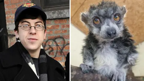 Getty Images / Wildheart Animal Sanctuary Christopher Mintz-Plasse and McLovin