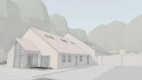 BRP Architects Drawing of building