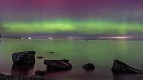 Aurora borealis: Spectacular Northern Lights display across