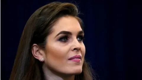 Interim White House Communications Director Hope Hicks is seen in this undated photo.
