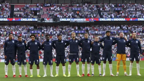 Getty Images Jesse Lingard playing for England