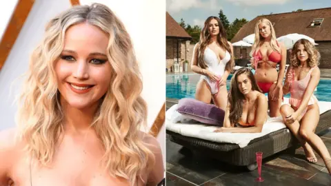 Getty Images/ ITV Jennifer Lawrence