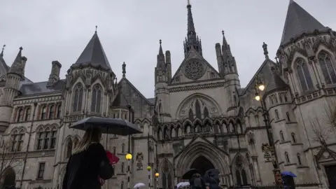 Getty Images A general view of The Royal Courts of Justice on December 19, 2022 in London, England.