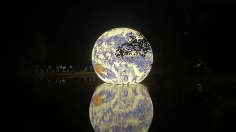 BBC Floating Earth in Jersey