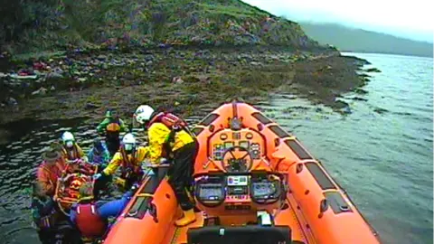 Kyle RNLI kayaker rescued