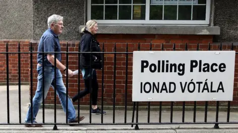 AFP Irish polling station