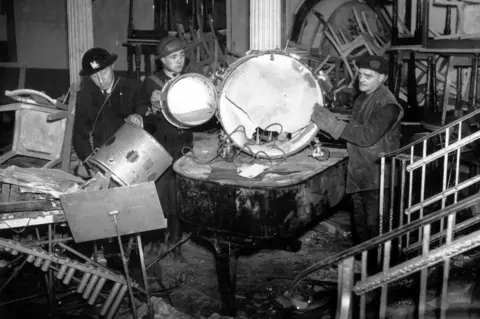 Getty Images Cafe de Paris after bomb attack