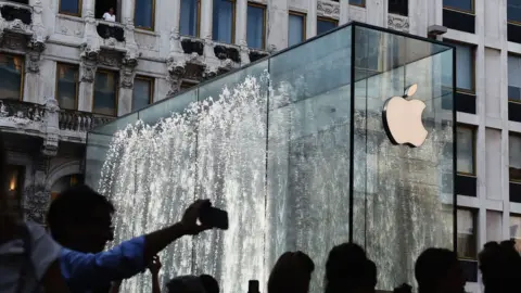 Getty Images Apple store in Milan