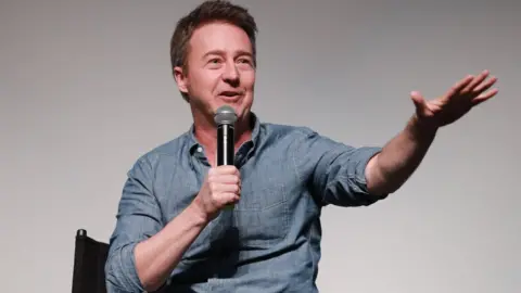 Getty Images Edward Norton in January 2020