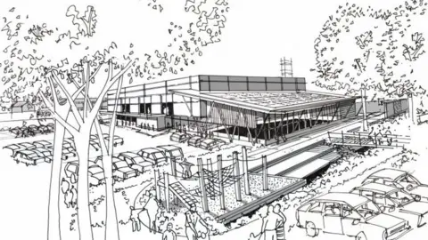 Shropshire Council Artist's impression